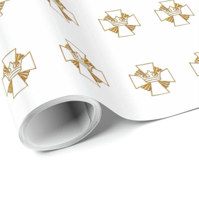 50th Golden Jubilee Priest Ordination Anniversary Wrapping Paper (Roll Corner)