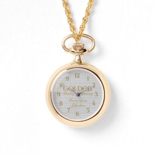 50th Golden Wedding Annivsersary Watch