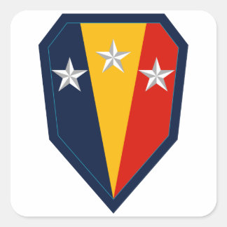 50th Infantry Brigade Combat Team (BCT) Square Sticker