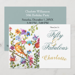 50th invitation