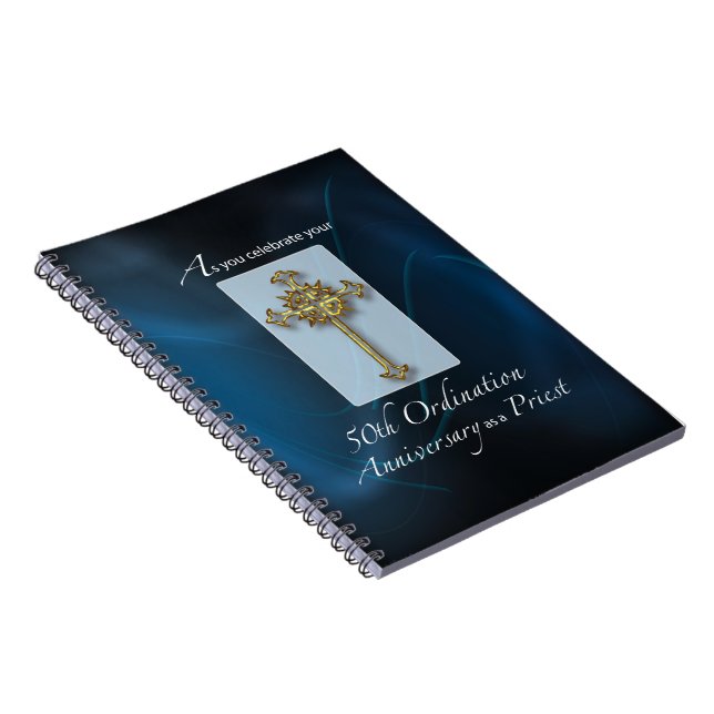 50th Jubilee Ordination Anniversary of Priest Notebook (Right Side)