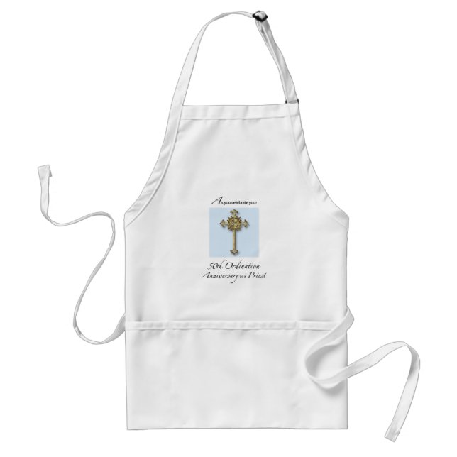 50th Jubilee Ordination Anniversary of Priest Standard Apron (Front)