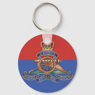 50th Missile Regiment Royal Artillery Keychain
