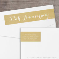 50th or Other Wedding Anniversary Personalized