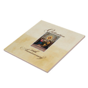 50th Ordination Anniversary Angels at Altar Tile