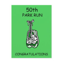 50th Park Run Congratulations