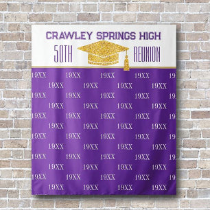 50th Reunion Pics!! Class Reunion Photo backdrop Tapestry