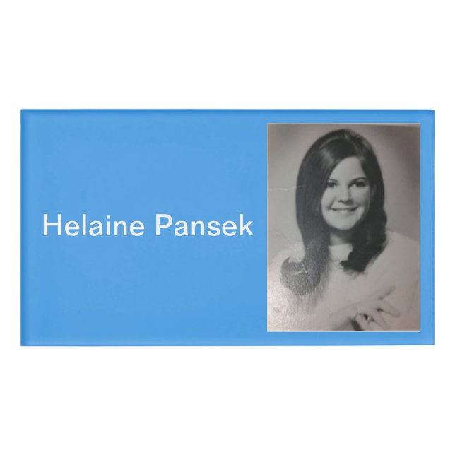 50th School Reunion Name Tag (Front)