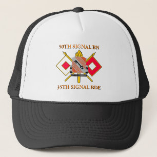 50TH SIGNAL BATTALION 35TH SIGNAL BRIGADE  TRUCKER HAT