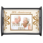 50th Wedding Anniversary Custom PHOTO Serving Tray