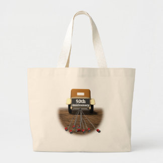 50th Wedding Anniversary Gifts Large Tote Bag