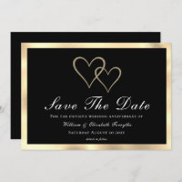 50th Wedding Anniversary Gold Hearts