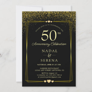 50th Wedding Anniversary Invitation