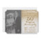 50th Wedding Anniversary Invitation Gold Photo