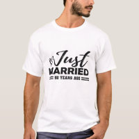 50th Wedding Anniversary - Just Married 50 Years