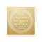 50th Wedding Anniversary Personalized gold