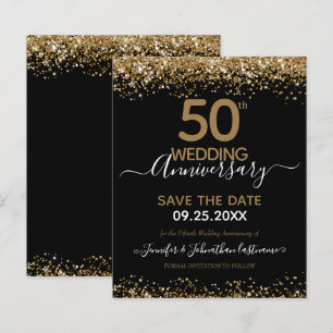 50th Wedding Anniversary Save the Date Budget