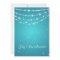 50th Wedding Anniversary Sparkling Chain Blue