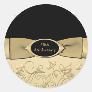 50th Wedding Anniversary Sticker