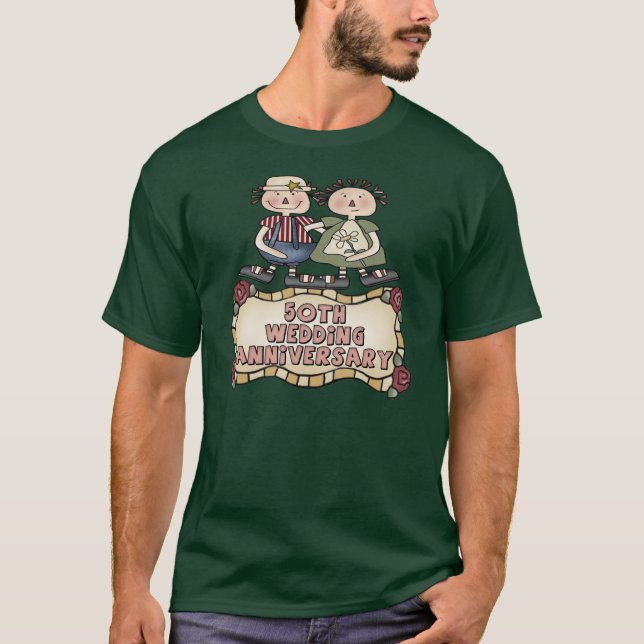 50th Wedding Anniversary T-shirt (Front)