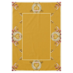 50th Wedding Anniversary Tablecloth