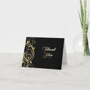 50th Wedding Anniversary Thank You Note Card