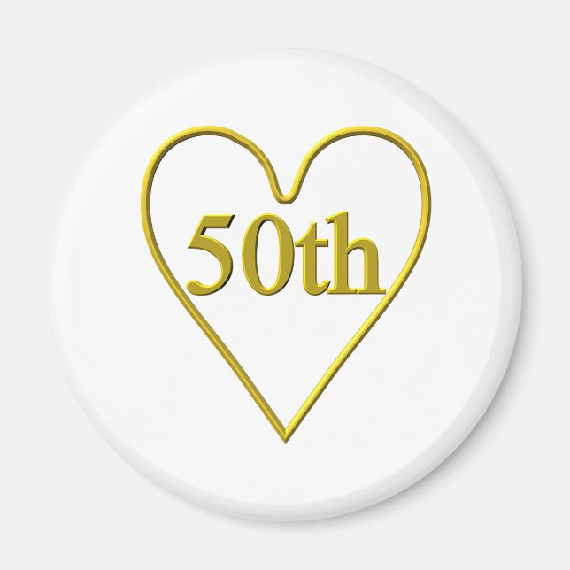 50thanniversary6t magnet (Front)