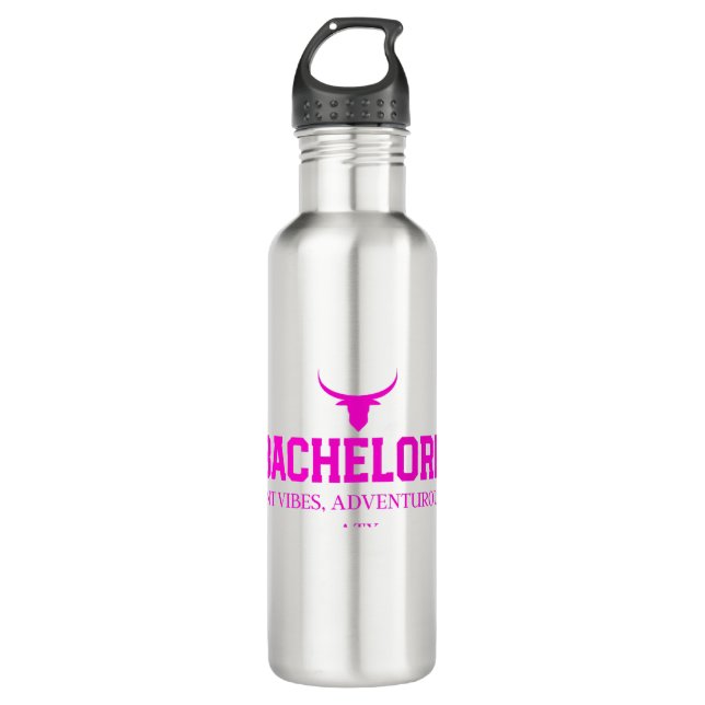512Bachelorette Water Bottle  (Front)