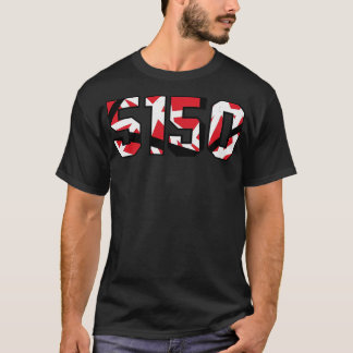5150 E V H Guitar Inspired Retro Illustration vint T-Shirt