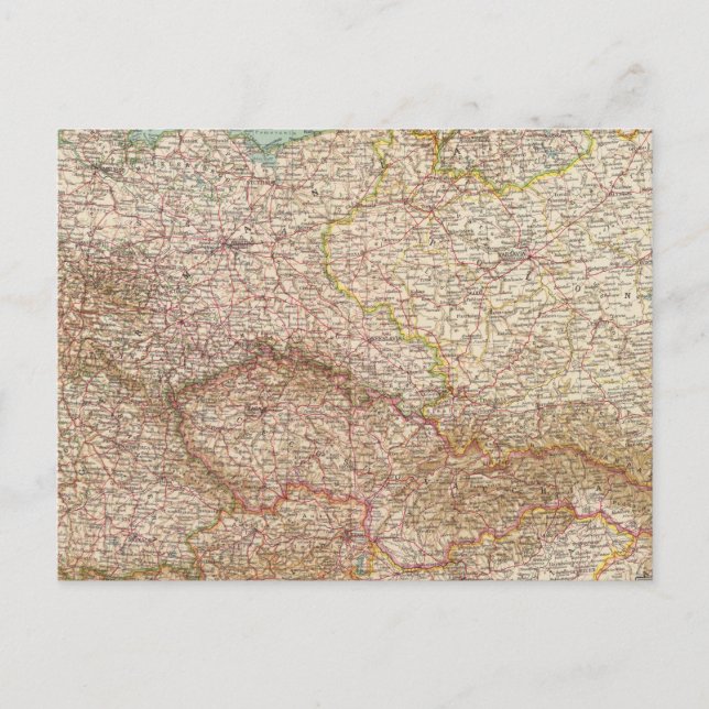 5152 Germany, Poland, Czechoslovakia Postcard (Front)