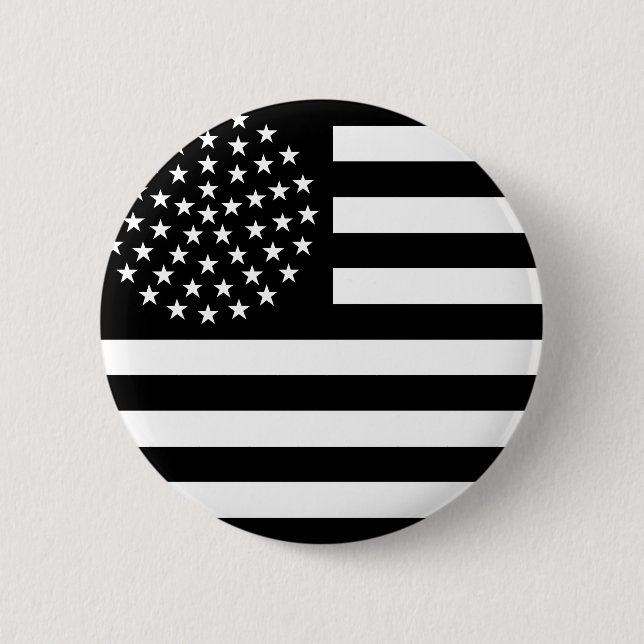 51 Star US Flag 2 Inch Round Button (Front)