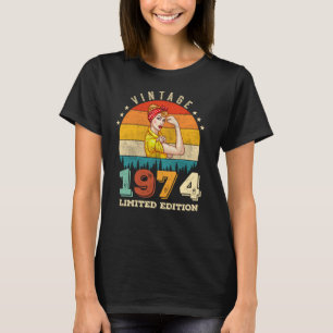 51 Year Old Bday 1974 Vintage 51st Birthday Women T-Shirt
