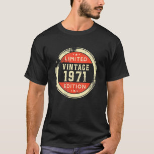 51 Year Old  Vintage 1971  51st B Day T-Shirt