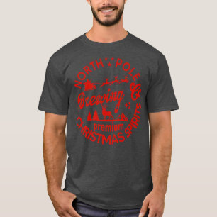 51AM North Pole Brewing Co Christmas Pajama Merry  T-Shirt