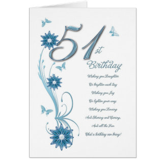 51st Birthday Cards, Photocards, Invitations &amp; More