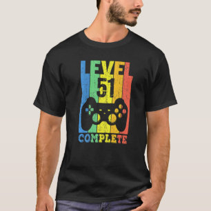51st Birthday Ladies Mens Level 51 Years 1971 T-Shirt