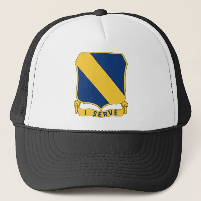 51st Infantry Regiment - I Serve Trucker Hat (Front)