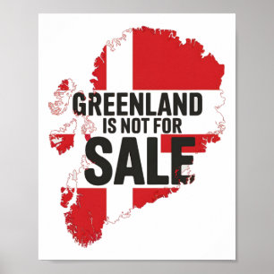 51st State Greenland Is Not For Sale Poster