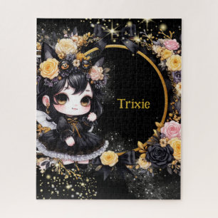 520 Pieces   Goth Girls Kawaii Chibi Cute Custom Jigsaw Puzzle