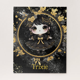 520 Pieces Goth Girls Kawaii Chibi Cute Custom Jigsaw Puzzle