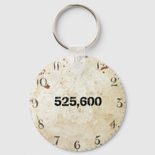 525,600 Minutes Keychain