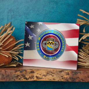 525 Military Intelligence Brigade “Airborne” Plaque