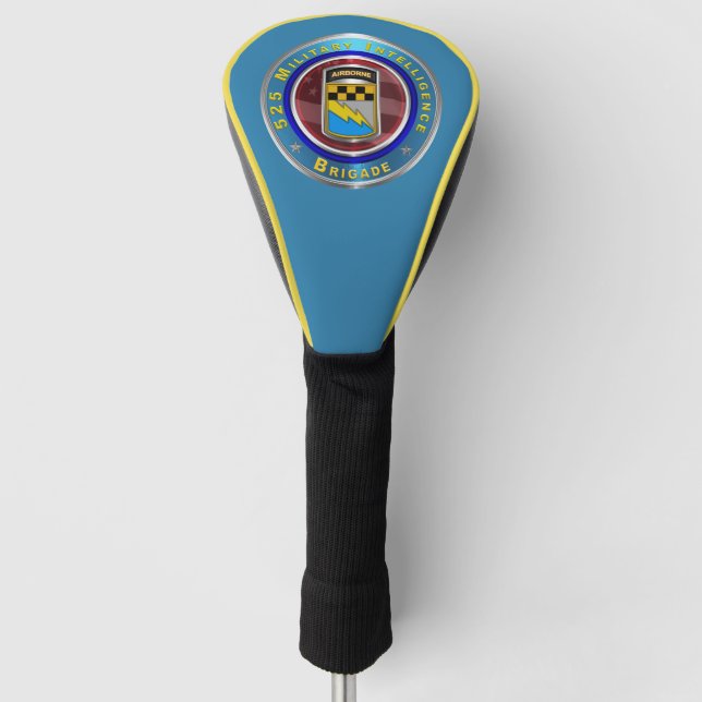 525 Military Intelligence Brigade Golf Head Cover (Front)