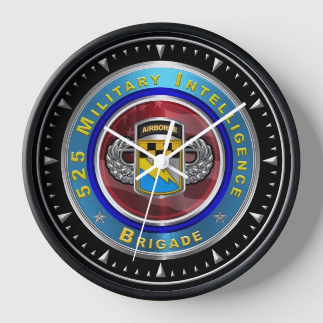 525th Military Intelligence Brigade Clock (Front)