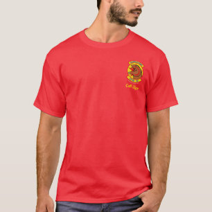 527th AS Flanker with Call Sign (Dark Shirt) T-Shirt
