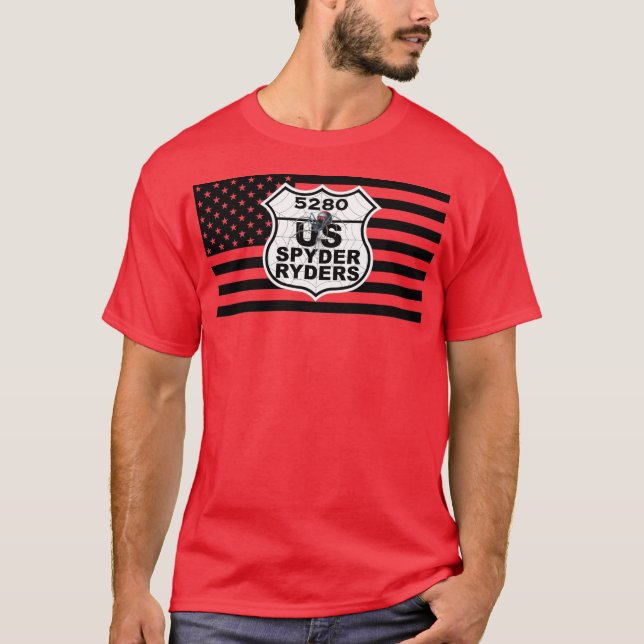 5280 Chapter - Black Flag & Logos T-Shirt (Front)