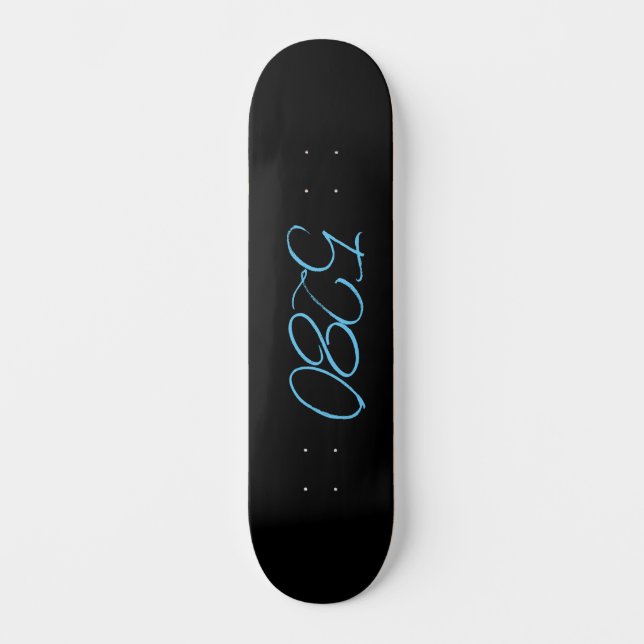 5280 Mile Hi Skateboard Deck (Front)