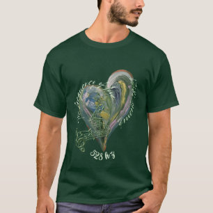 528 hz love scripture T-Shirt