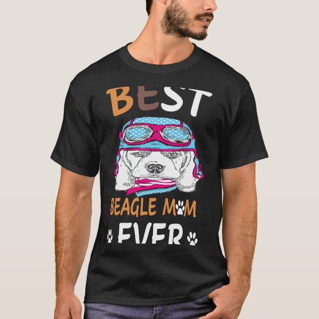 52 Best Beagle Mom Ever T-Shirt (Front)