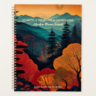 52 With A View New Hampshire Mountain Peaks Summit Planner